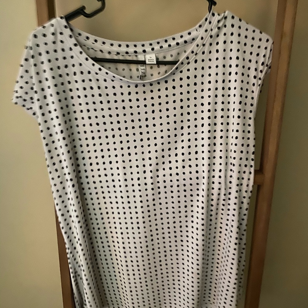 Polka dot dress shirt